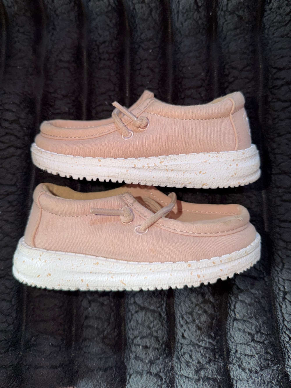 Hey Dude Kids Slip-On Sneakers in Tan